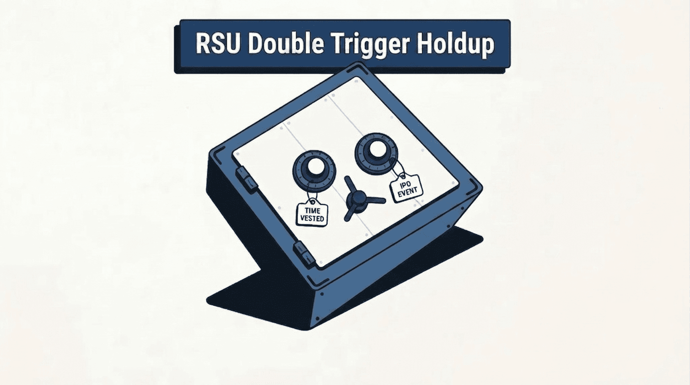 Double-Trigger RSUs: Why Your Whole Tax Bill Hits at IPO