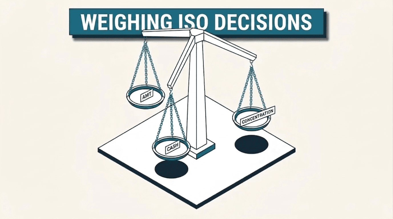The ISO Exercise Decision: AMT vs. Cash-Flow Tradeoffs